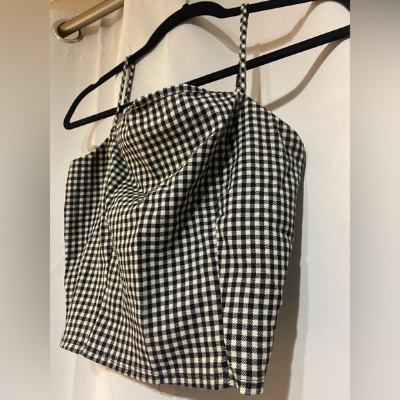 Plaid crop top - Picture 3 of 3